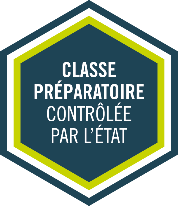 Label "Classe préparatoire contrôlée par l'Etat"