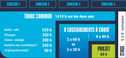 Schéma cursus commun